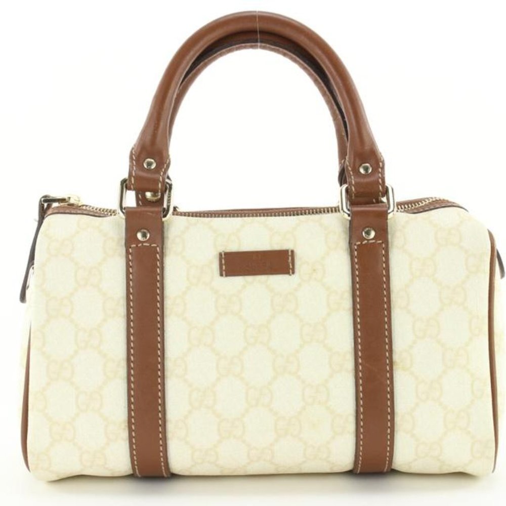 Gucci Ivory Supreme GG Joy Boston 2G1026